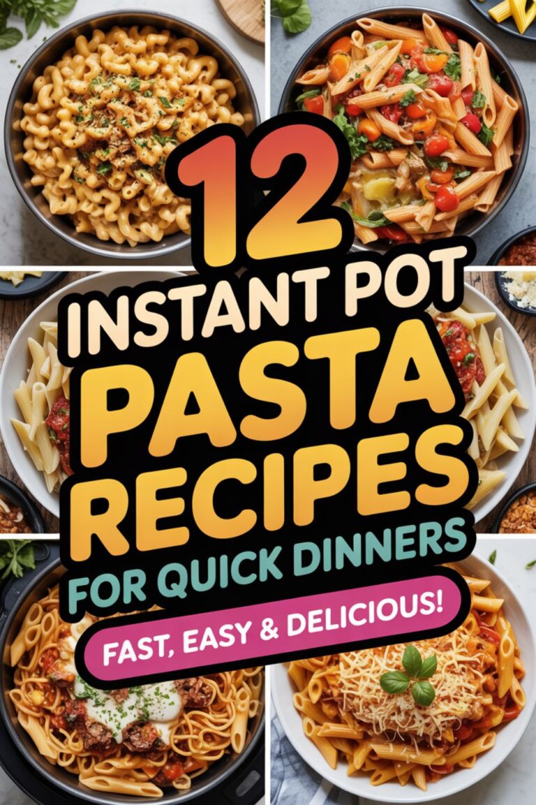 12 Instant Pot Pasta Recipes for Quick Dinners 9 12 Instant Pot Pasta Recipes for Quick Dinners