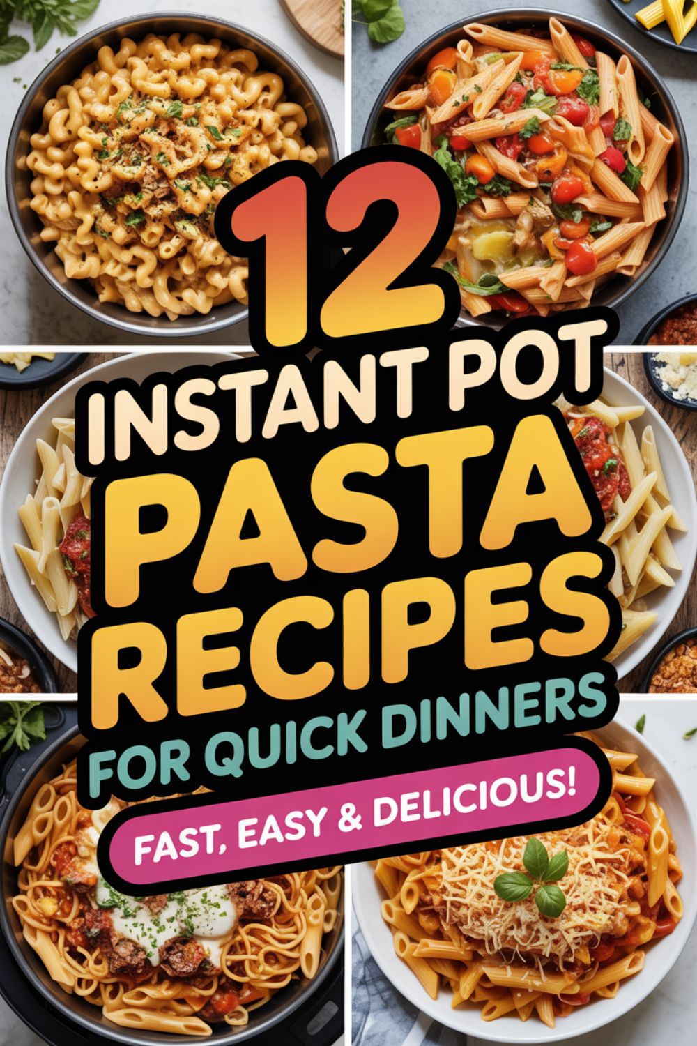 12 Instant Pot Pasta Recipes for Quick Dinners