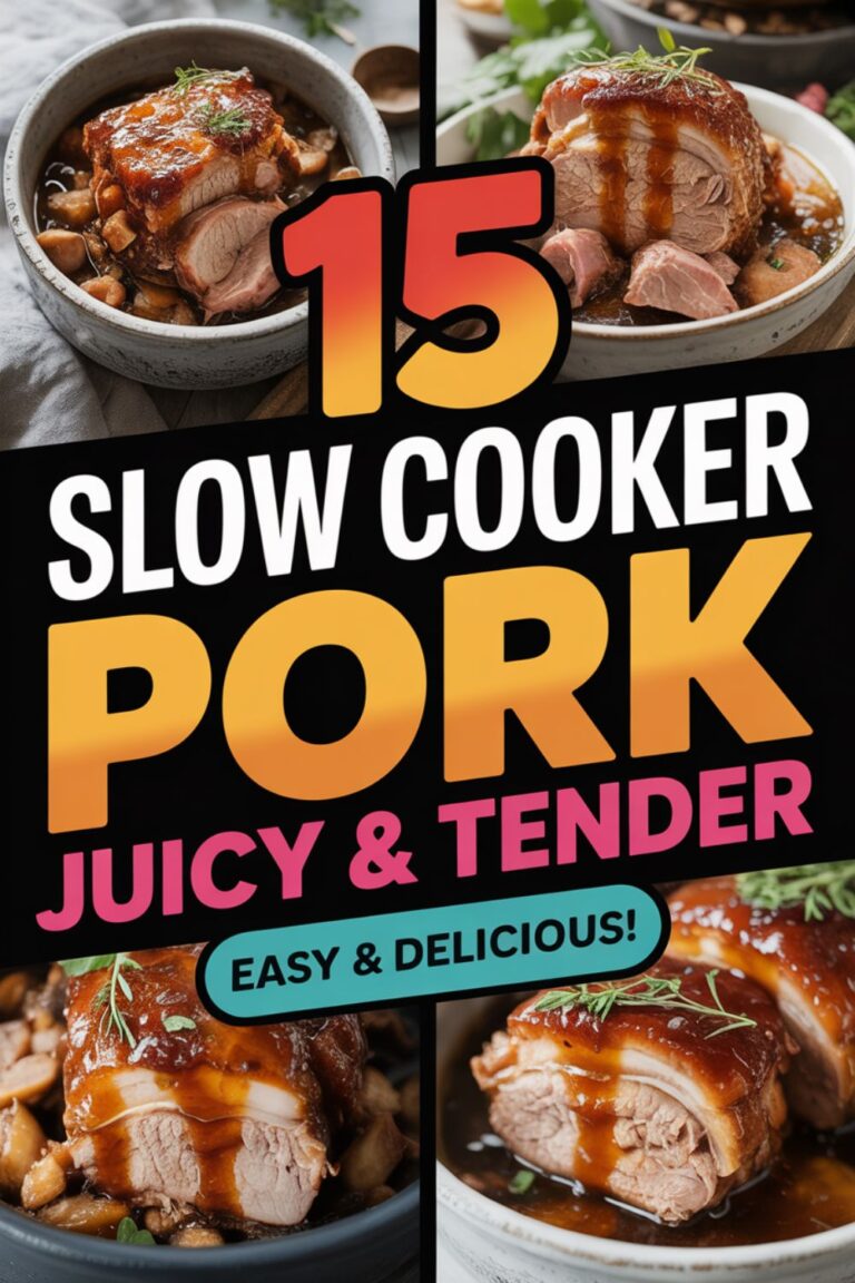15 Slow Cooker Pork Recipes That Are Juicy and Tender