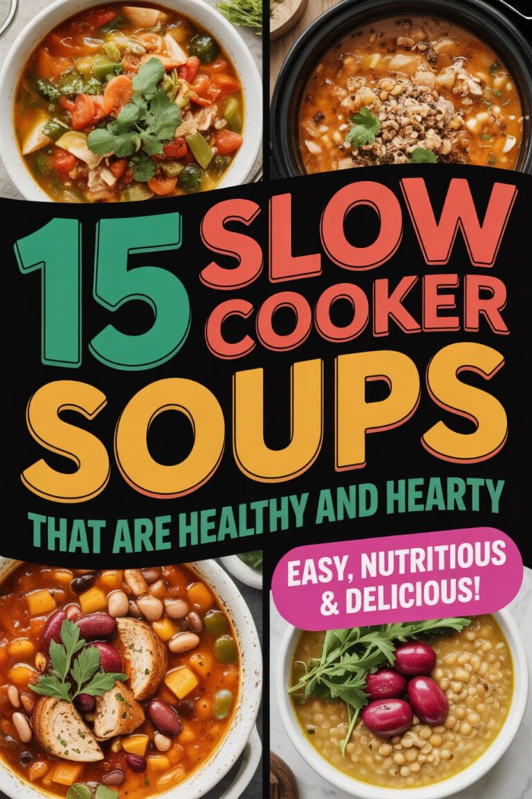 15 Slow Cooker Soups That Are Healthy and Hearty