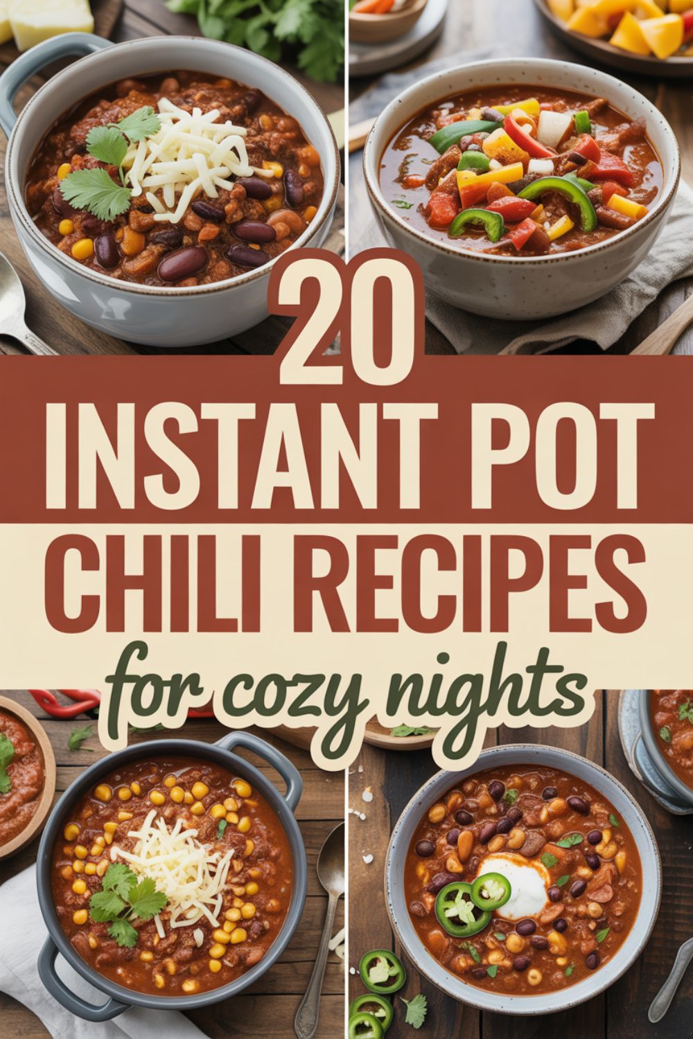 20 Instant Pot Chili Recipes for Cozy Nights