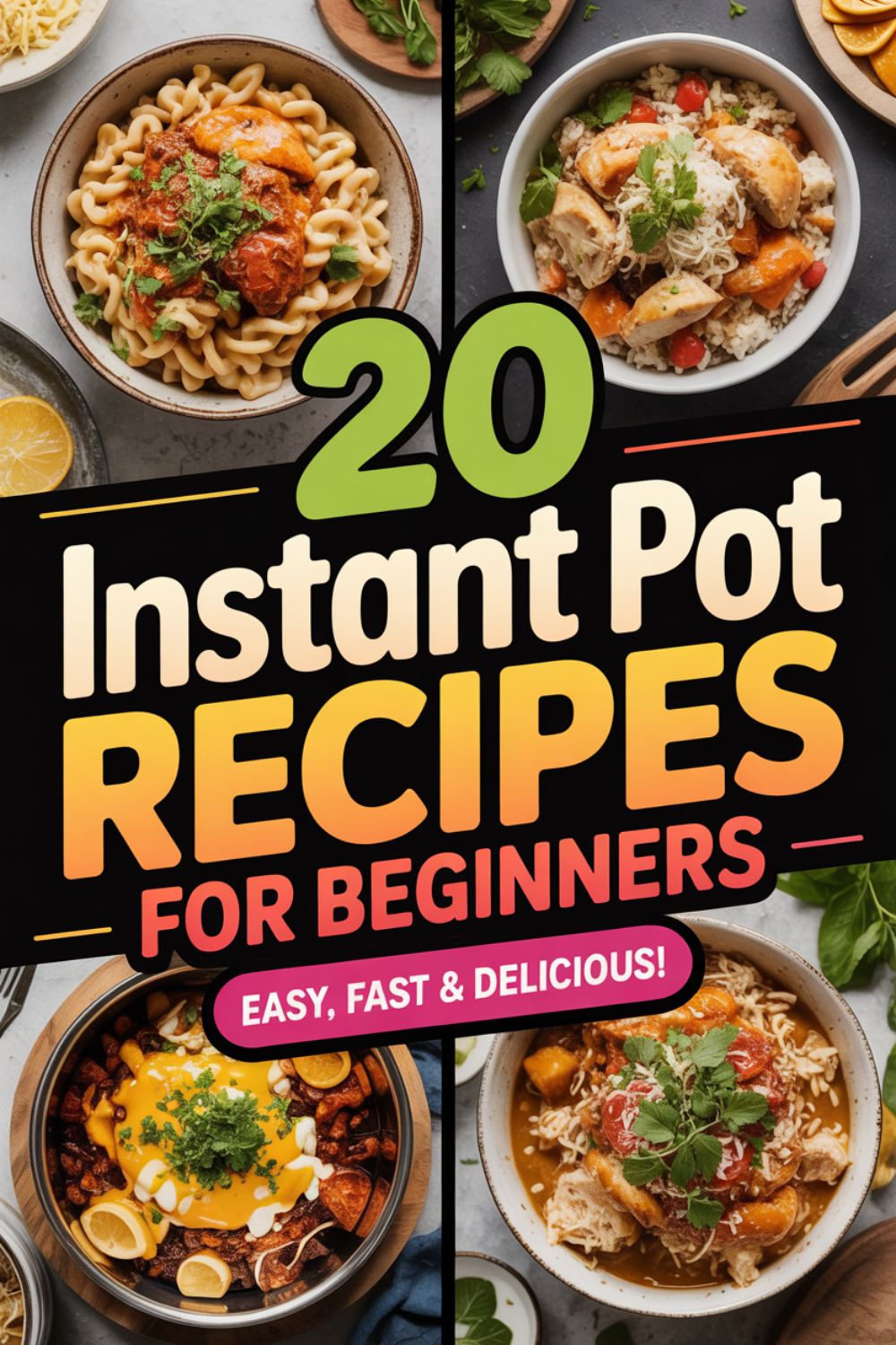 20 Instant Pot Recipes for Beginners