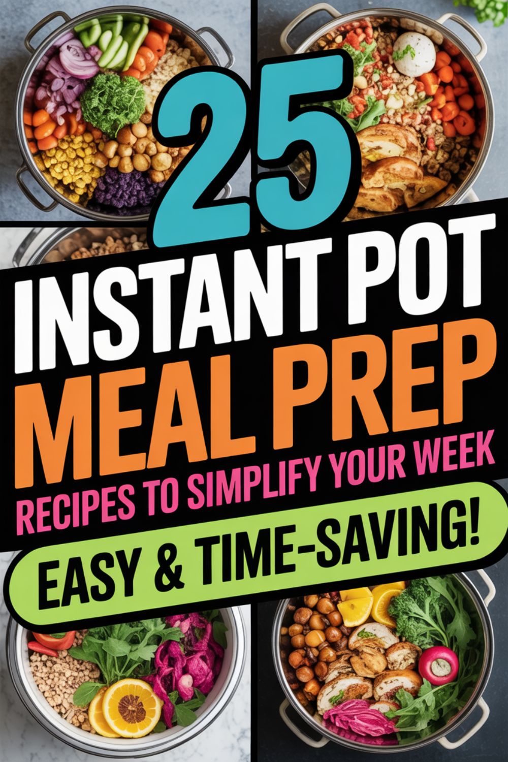 25 Instant Pot Meal Prep Recipes to Simplify Your Week