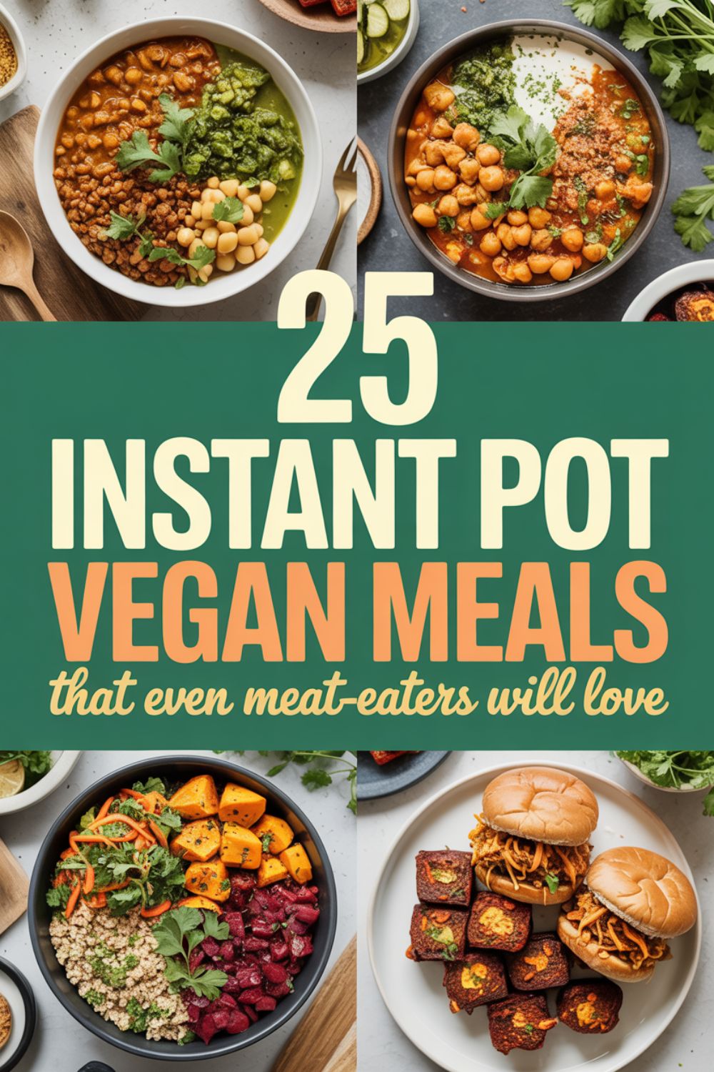 25 Instant Pot Vegan Meals That Even Meat Eaters Will Love