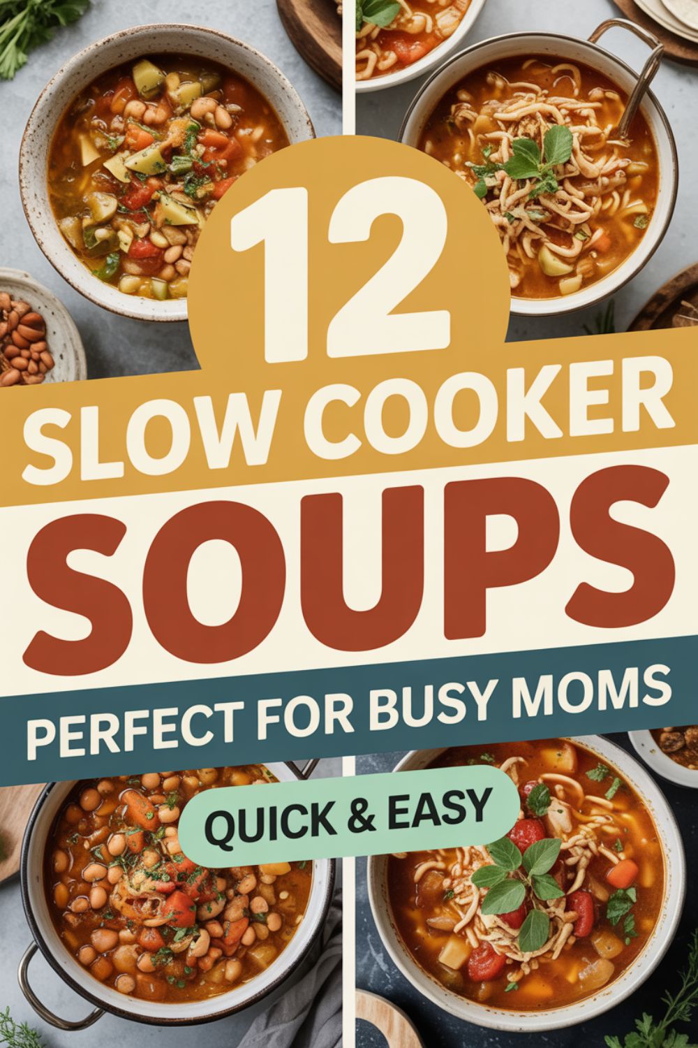 12 Slow Cooker Soups That Are Perfect for Busy Moms