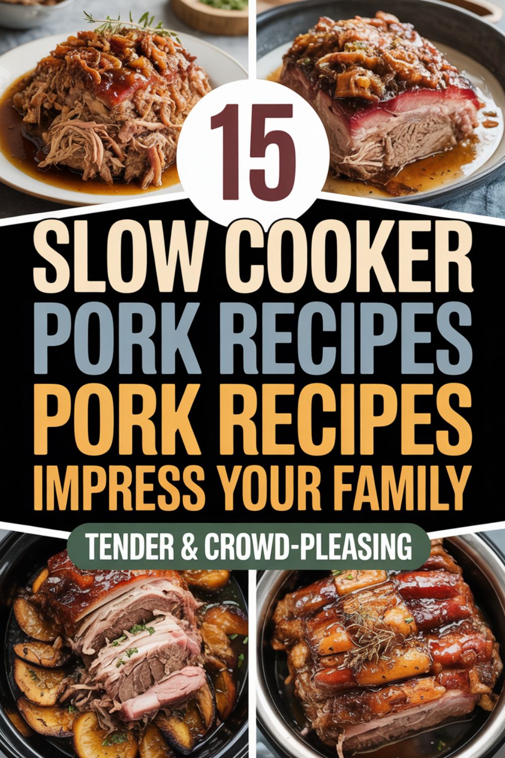 15 Slow Cooker Pork Recipes That Will Impress Your Family