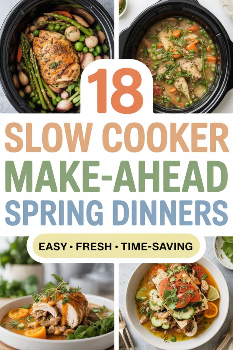 18 Slow Cooker Make-Ahead Spring Dinners 3 18 Slow Cooker Make-Ahead Spring Dinners