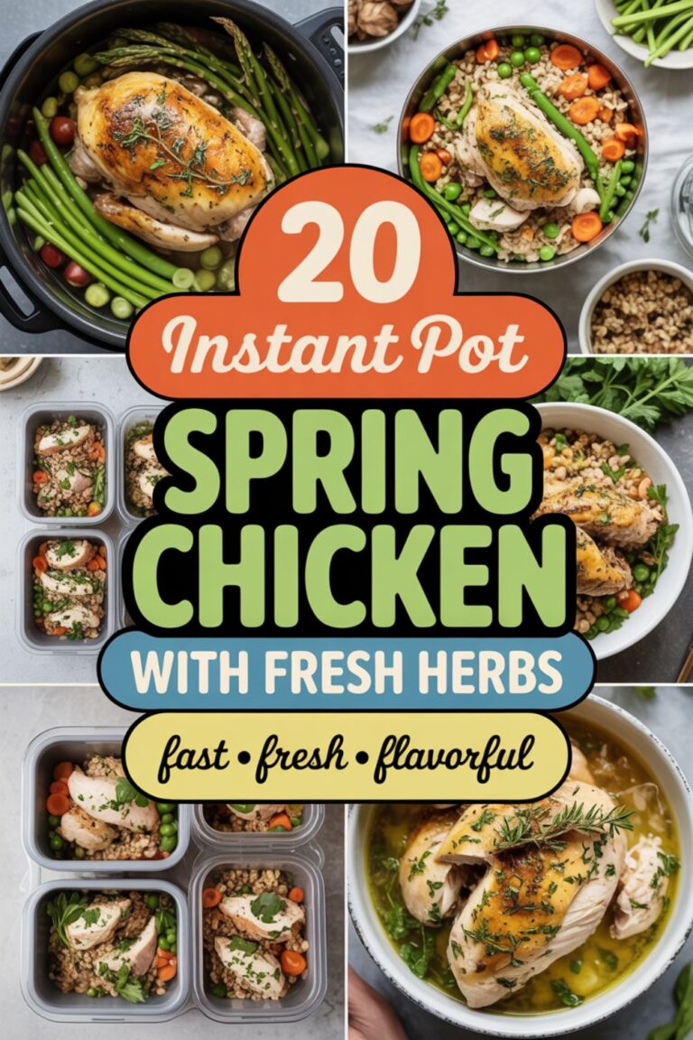 20 Instant Pot Spring Chicken Recipes with Fresh Herbs 1 20 Instant Pot Spring Chicken Recipes with Fresh Herbs