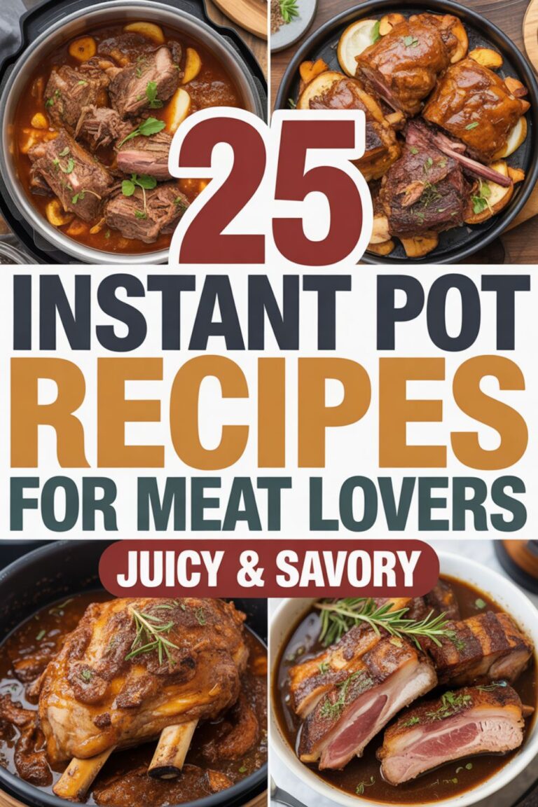 25 Instant Pot Recipes for Meat Lovers