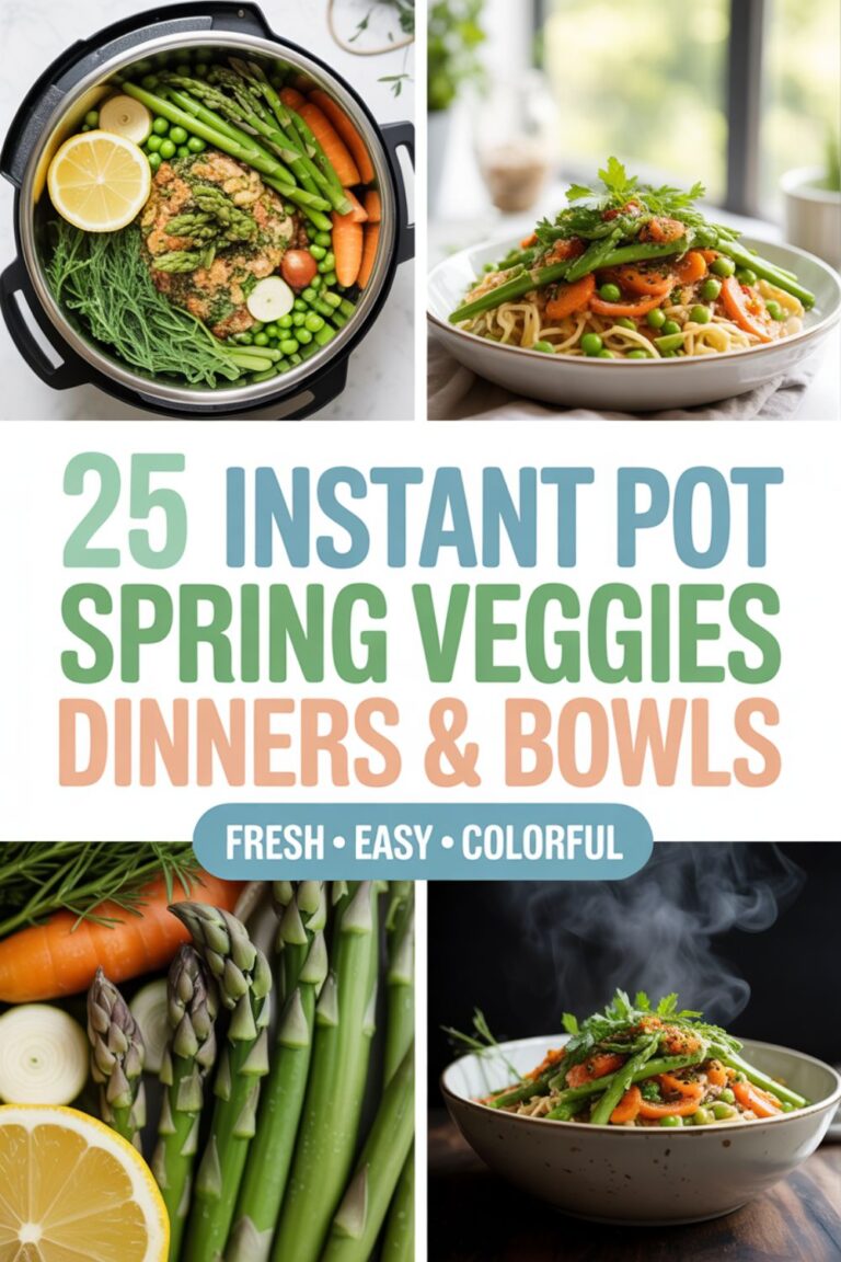 25 Instant Pot Recipes with Fresh Spring Vegetables