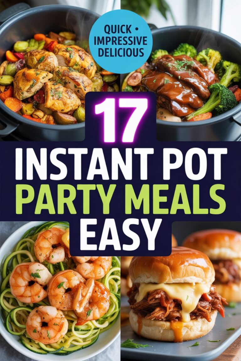 17 Easy Instant Pot Party Meals
