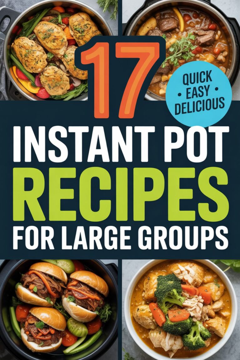 17 Instant Pot Recipes for Large Groups That Actually Deliver 17 17 Instant Pot Recipes for Large Groups That Actually Deliver
