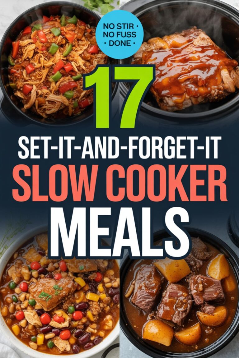 17 Set-It-and-Forget-It Slow Cooker Meals