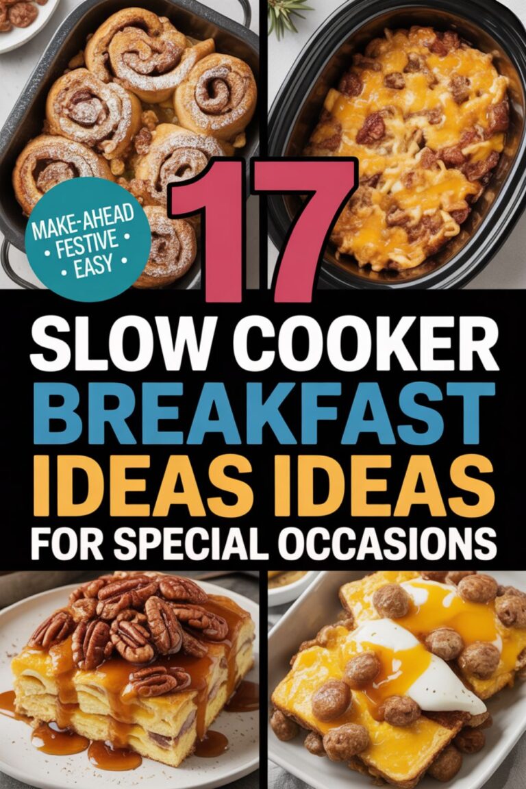 17 Slow Cooker Breakfast Ideas for Special Occasions