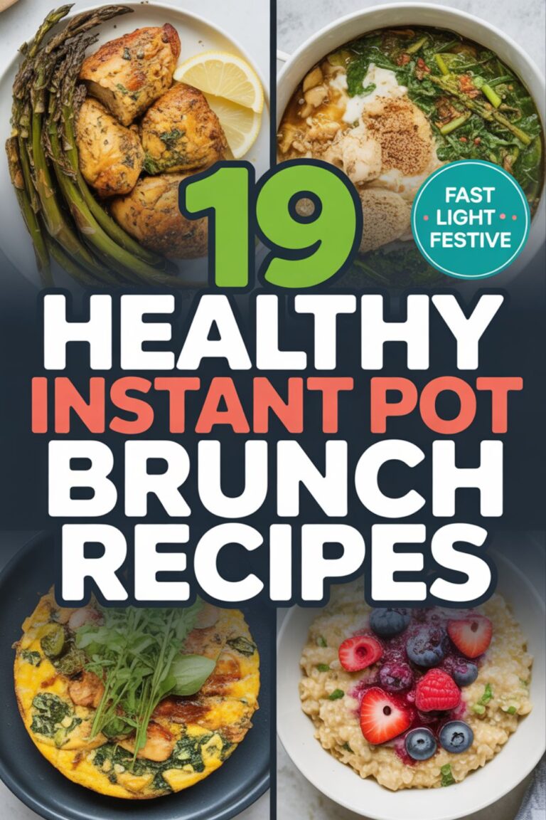 19 Healthy Instant Pot Recipes for Brunch