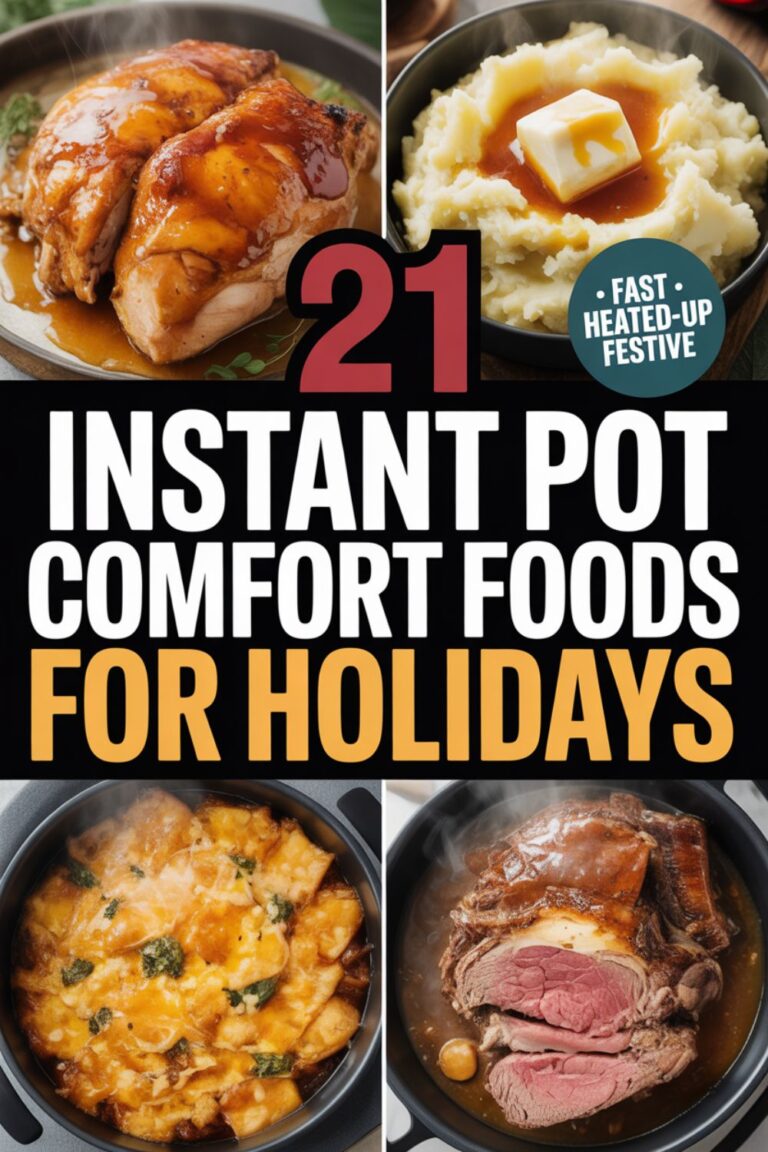 21 Instant Pot Comfort Foods for Holidays