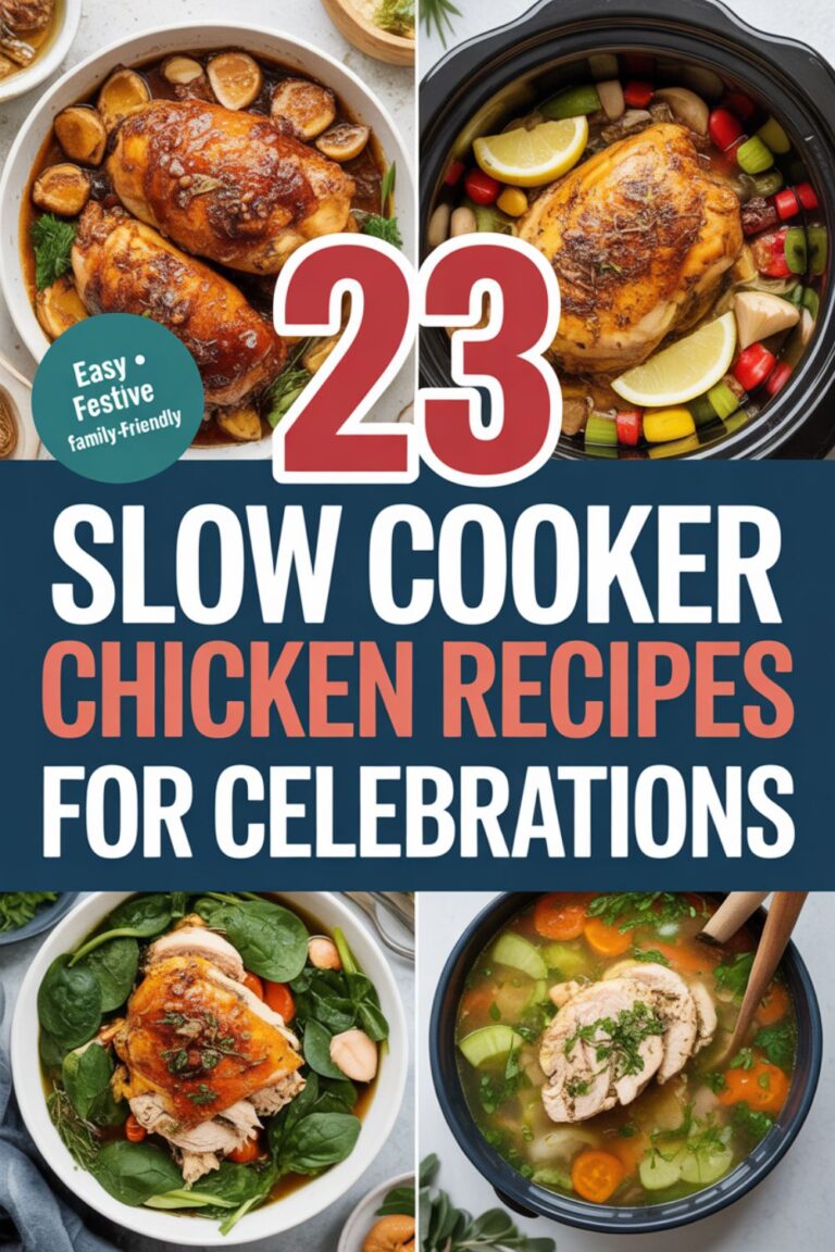 23 Slow Cooker Chicken Recipes for Celebrations