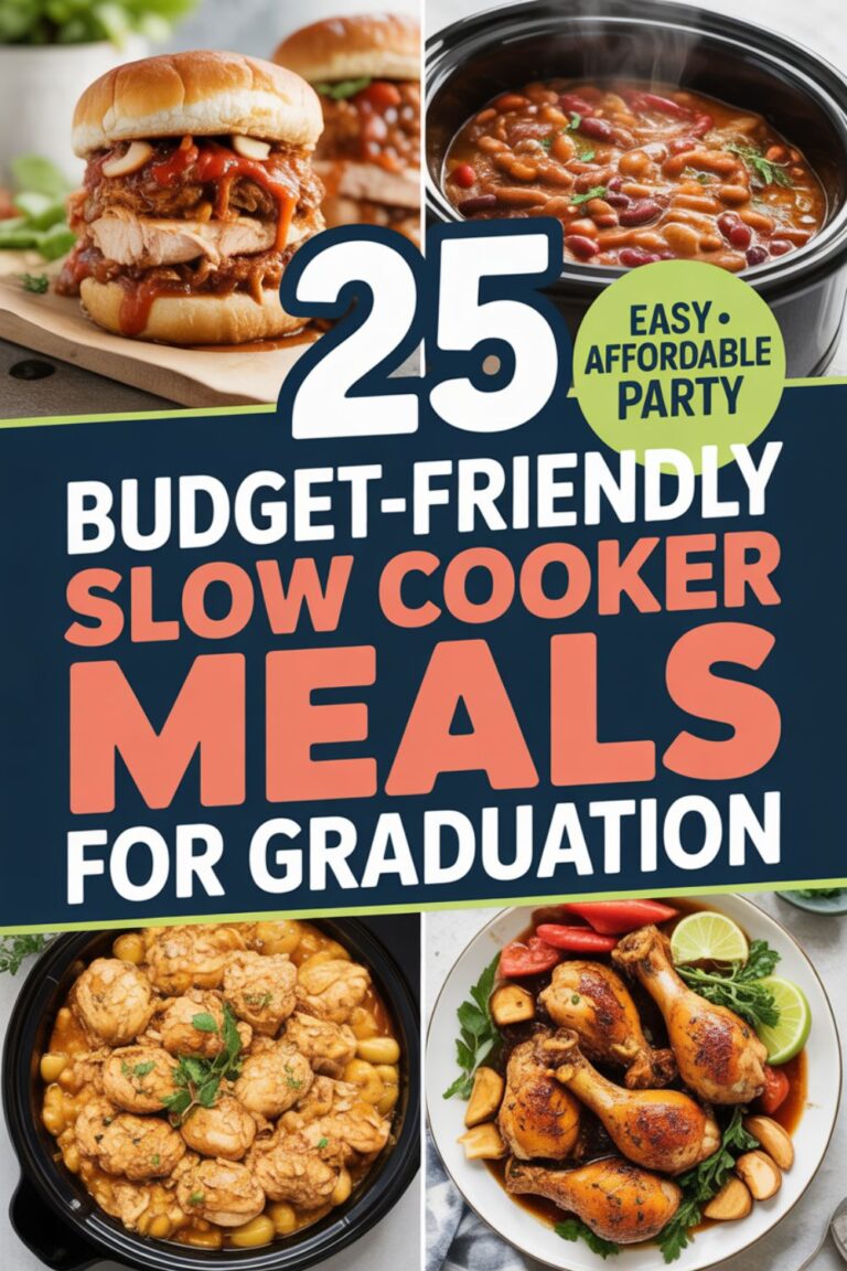 25 Budget-Friendly Slow Cooker Meals for Graduation 5 25 Budget-Friendly Slow Cooker Meals for Graduation