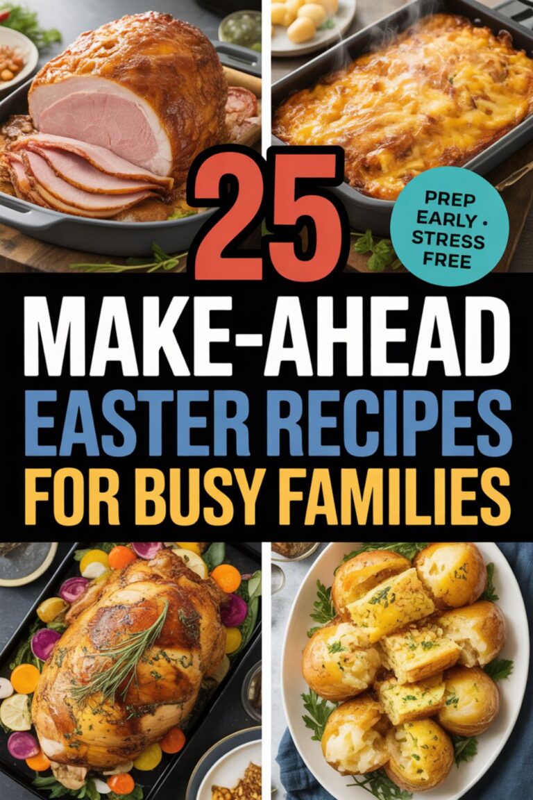 25 Make-Ahead Easter Recipes for Busy Families