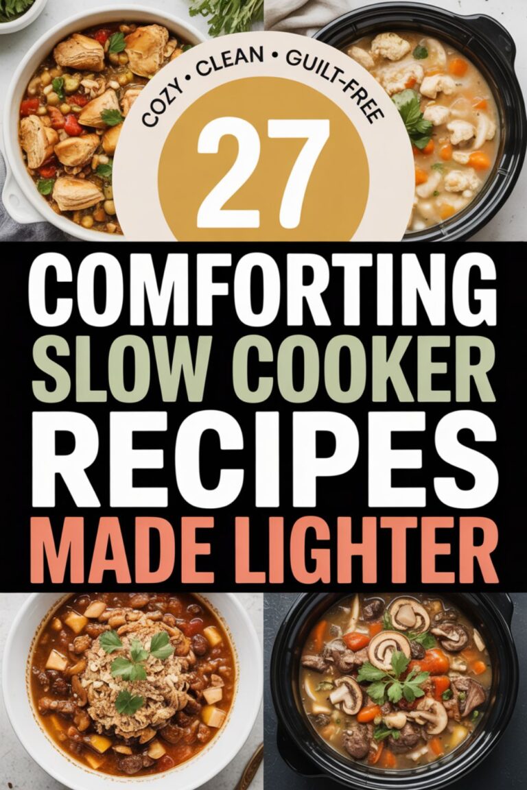 27 Comforting Slow Cooker Recipes Made Lighter