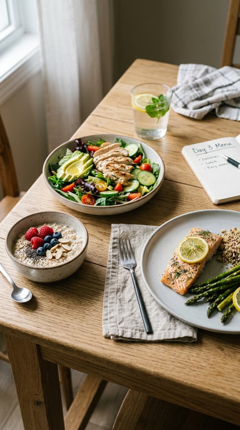 7-Day 1500 Calorie Meal Plan for Slow, Sustainable Weight Loss