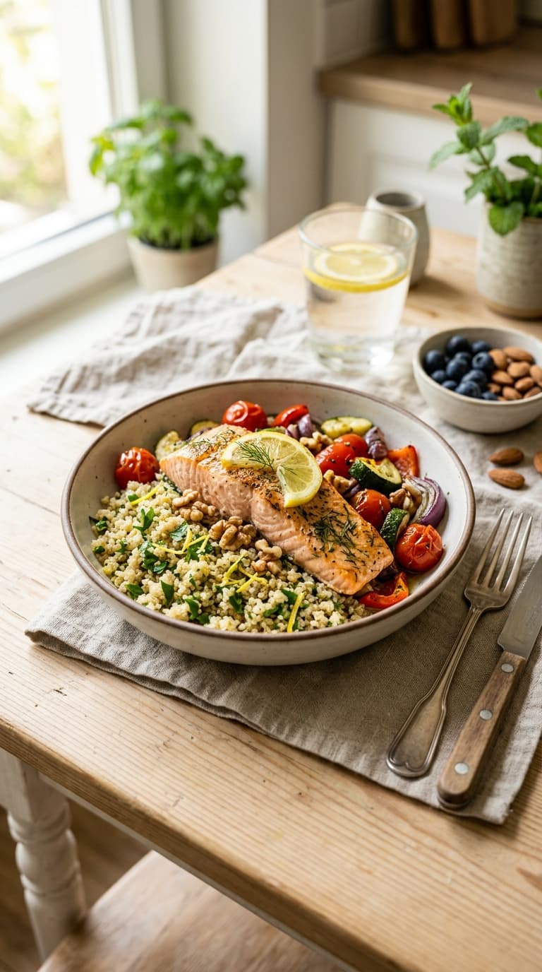 7-Day DASH + Mediterranean Hybrid Meal Plan (Best of Both Worlds!)