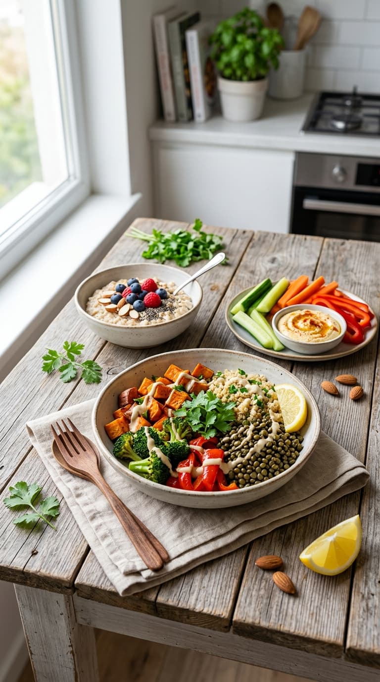 7-Day Low Calorie Vegetarian Meal Plan (Under 1300 Cal!)