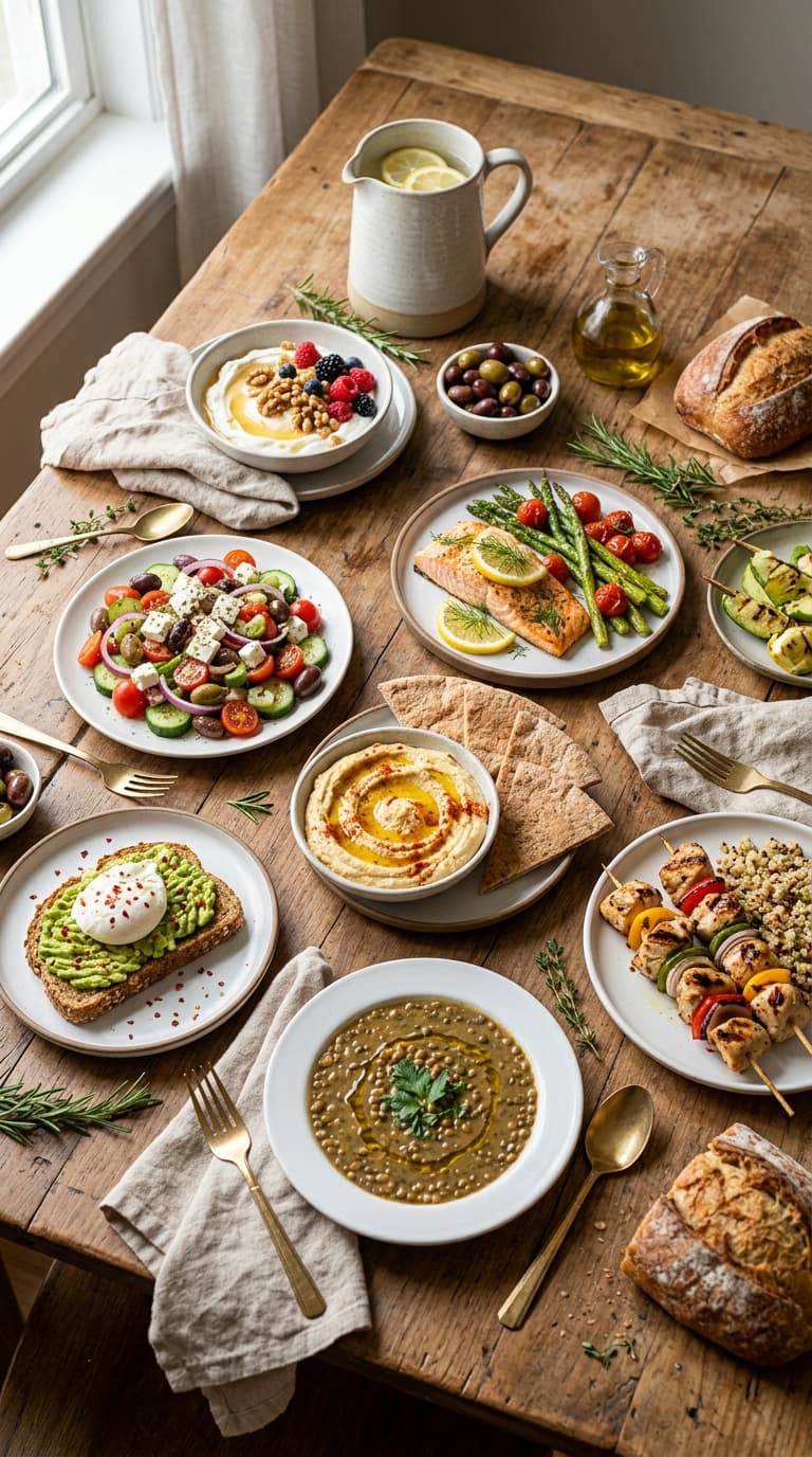 7-Day Mediterranean Meal Plan: Breakfast, Lunch & Dinner All Planned