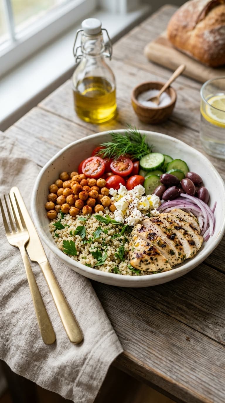 7-Day Mediterranean Meal Plan for PCOS (Hormone-Balancing Foods!)