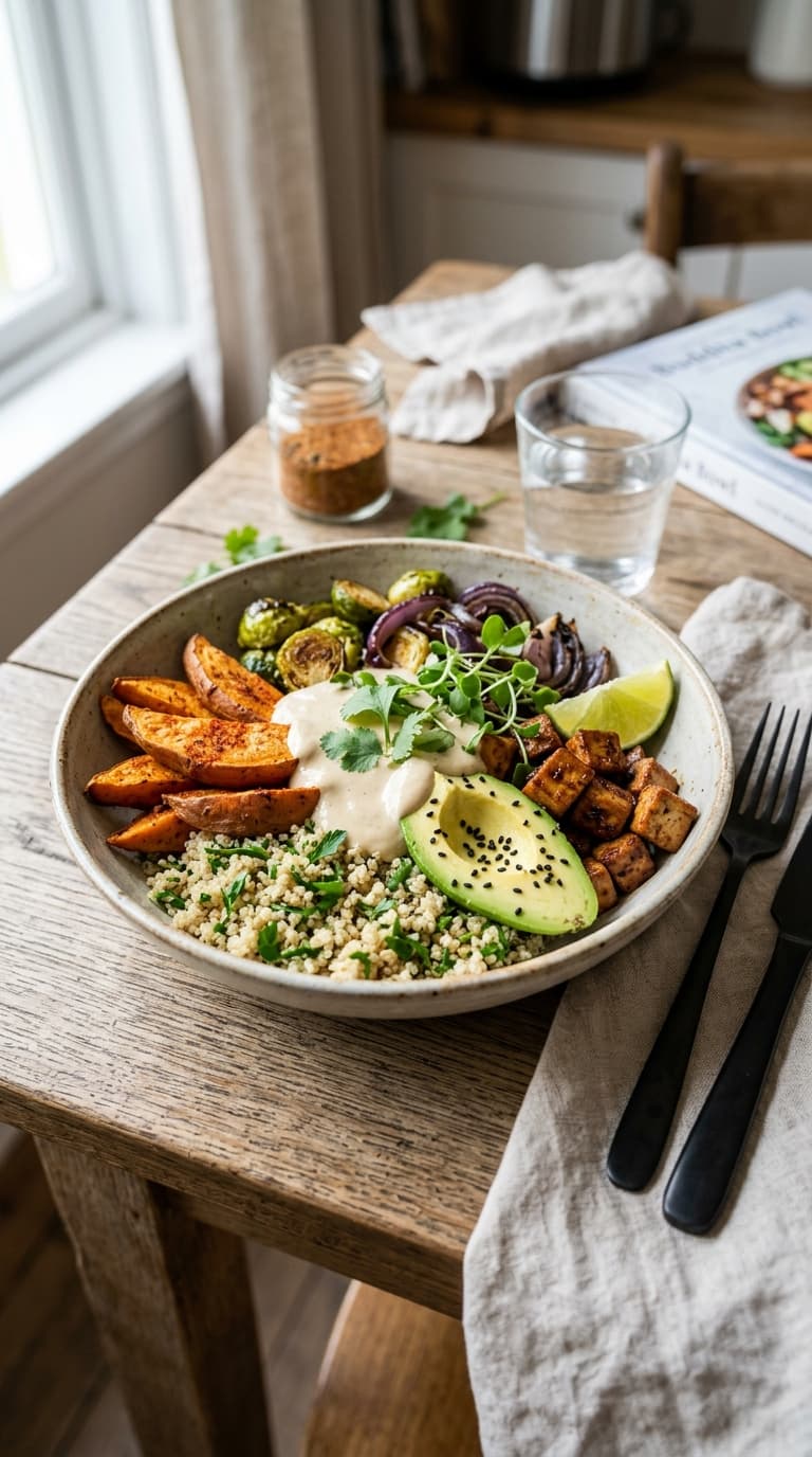 7-Day Vegan Meal Plan + Macro Tracker (Protein, Carbs, Fat Counted!)