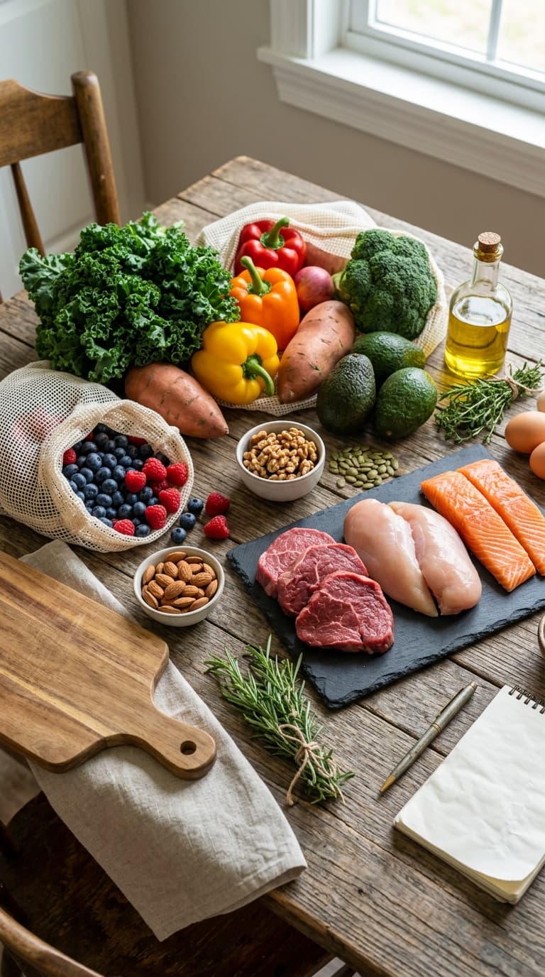 The Complete 7-Day Paleo Meal Plan With Grocery List (Free!)