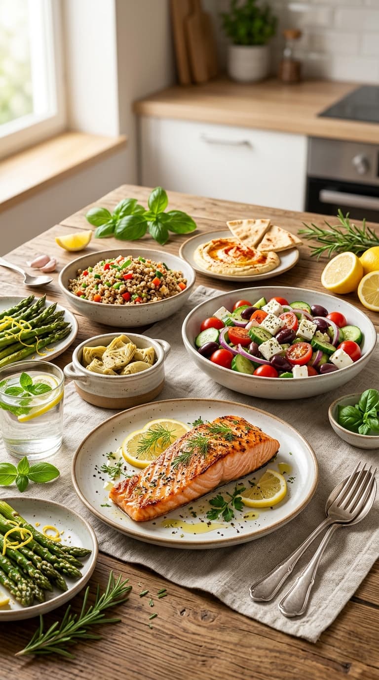 The Healthiest 7-Day Meal Plan in the World (Mediterranean Diet!)